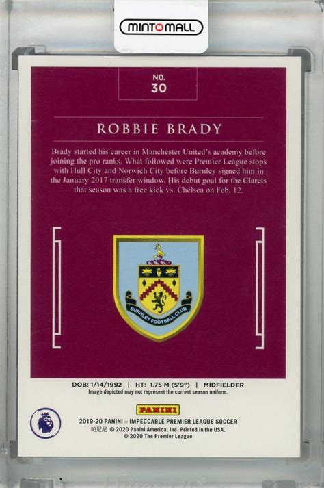 ミントモール MINT 浦和店 2019 20 Panini Impeccable Premier League Burnley