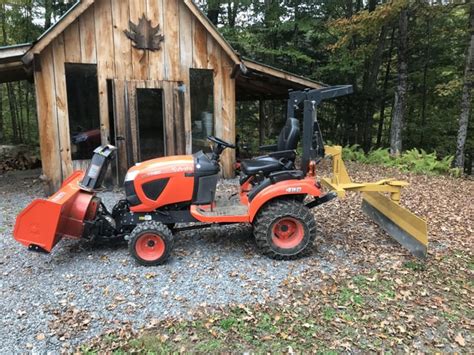 Kubota Snow Removal Set Up R Kubota