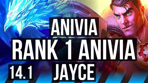 Anivia Vs Jayce Mid Rank 1 Anivia 719 1400 Games Godlike Kr