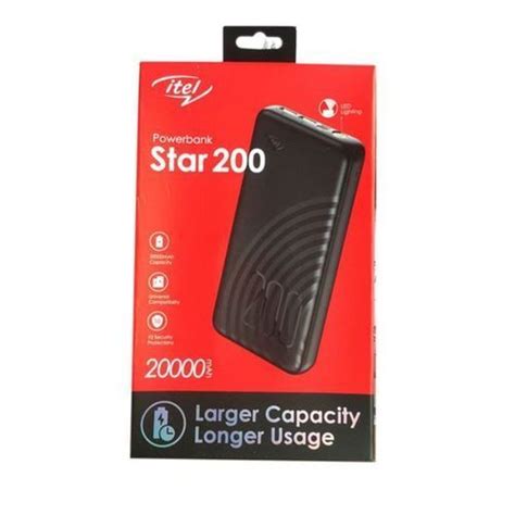 Itel Star 200 Dual Input And Dual Output Fast Charging Power Jumia Nigeria