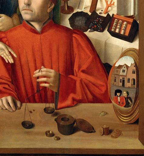 Goldsmith In His Shop By Petrus Christus Love Painting Old