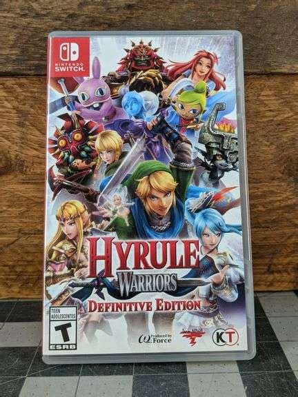 Nintendo Switch Hyrule Warriors Definitive Edition Bid On Estates