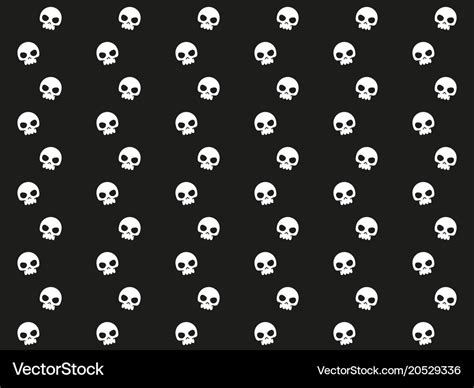 Seamless Skull Pattern Royalty Free Vector Image