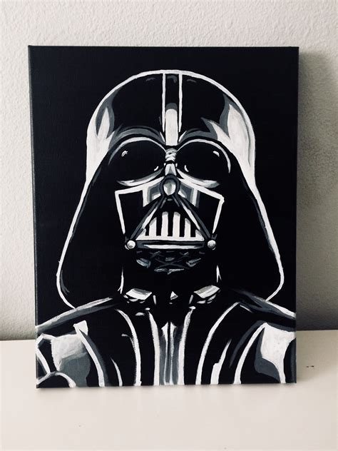 Pin By Mathilda On Paint Star Wars Painting Star Wars Art Painting