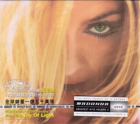 Madonna – GHV2 (2001, CD) - Discogs