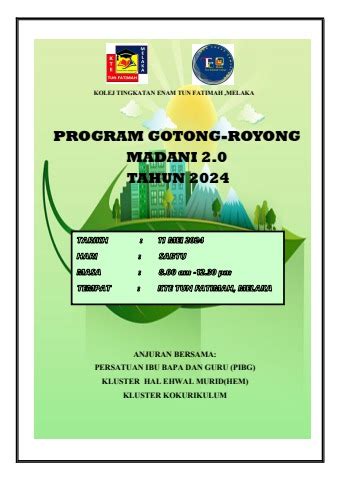 Program Gotong Royong Madani Roihan Flip Pdf Anyflip