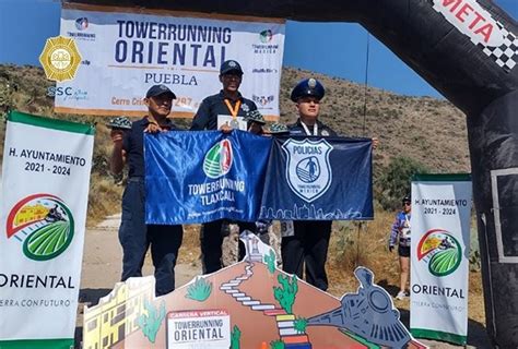 Policía Auxiliar de la SSC obtuvo el tercer lugar en la Carrera