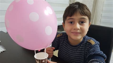 EVDE UÇAN BALON YAPIYORUZ OKUL ÖNCESİ ETKİNLİK EĞLENCELİ ÇOCUK