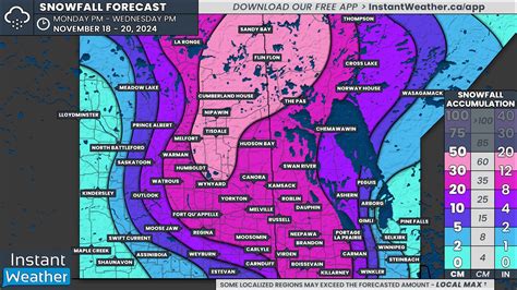 First Major Winter Storm Of The Year Will Bring Up To 50cm Of Snow And