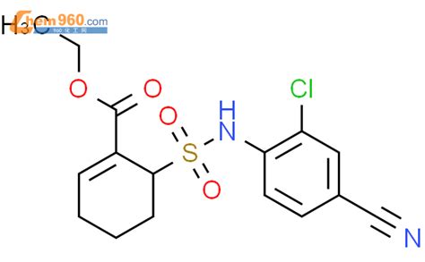 243983 95 1 1 Cyclohexene 1 Carboxylic Acid 6 2 Chloro 4 Cyanophenyl