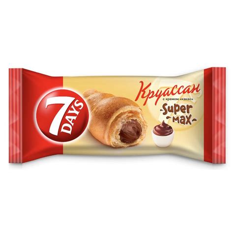 Круассан 7 days с кремом какао 110 г арт. 207624 - купить в Москве ...