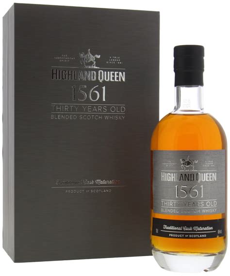 Highland Queen Scotch Whisky 30 Years Old 1561 Blended Scotch Whisky