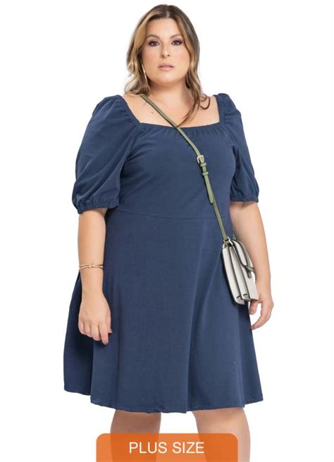 Vestido Feminino Plus Size Maisa Marinho Miss Masy Plus