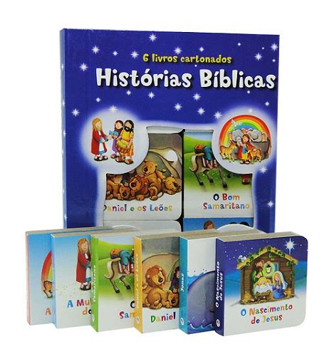 Hist Rias B Blicas Box Livros Cartonados Ciranda Cultural