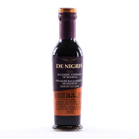 De Nigris Balsamic Vinegar Of Modena Bronze 35 Sorella Boutique