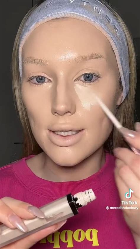 Meredith Duxbury Grwm 🥰 Makeup Tutorial Tiktok Viral 2023 Makeup