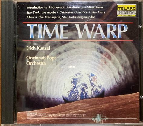 Cd Telarc Erich Kunzel Cincinnati Pops Orchestra Time Warp