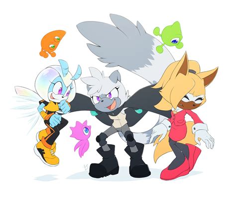 Tangle Whisper And Jewel Switch Clothes Sonic The Hedgehog Know