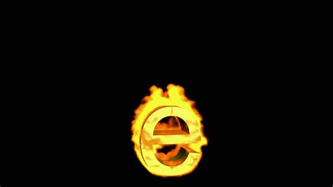 Fire Letter E. Stock Footage Video (100% Royalty-free) 4128040 | Shutterstock