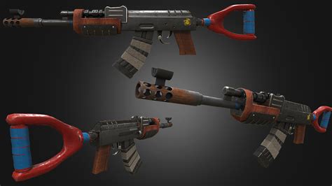 Artstation Ak47 Rust V2