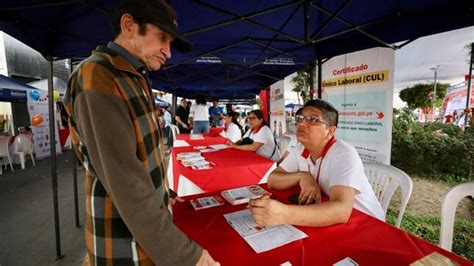 Mtpe Ofreció Cerca De 2 500 Puestos De Trabajo En Feria Del Empleo Breña Noticias Ministerio