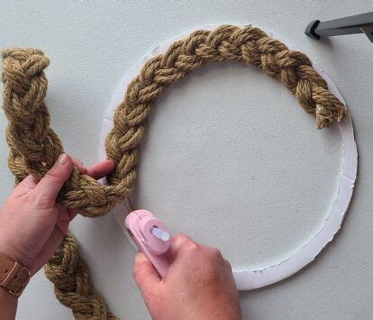 Nautical Rope Wreath Diy