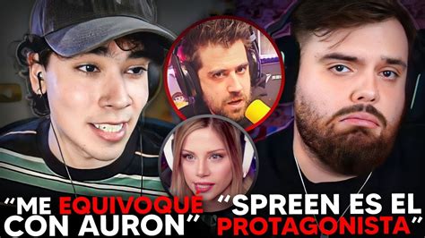 SPREEN PIDE PERDON IBAI LO DEFIENDE AURON Y BIYIN RESPONDEN A La