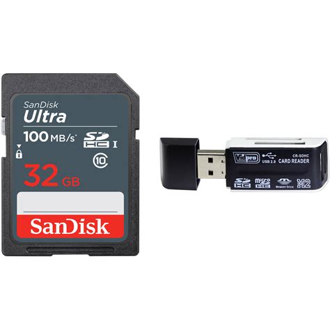 Sandisk Gb Ultra Sdhc Uhs I Memory Card With In Card