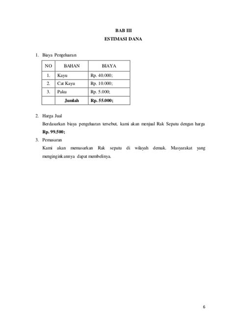 4 Contoh Proposal Usaha Kerajinan Dan Cara Membuatnya