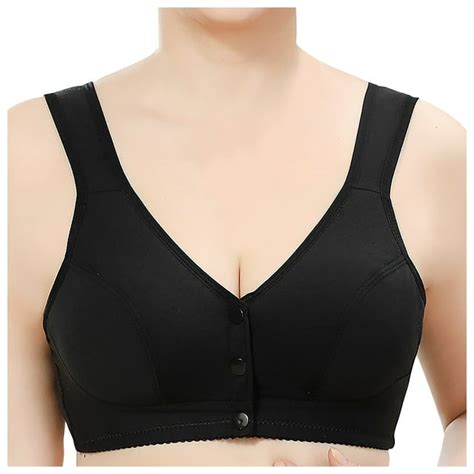 Mallwal Bras Plus Size Women Convertible Bra Feature V Neck Sport Bra Style W 600 Black 3xl