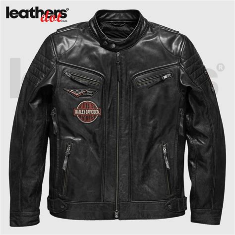 Wwe Men Bill Goldberg Harley Davidson Motorcycle Leather Jacket