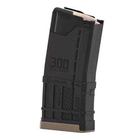 Lancer L5 Gen 2 Ar 15 300 Blackout 20 Round Advanced Warfighter Magazine