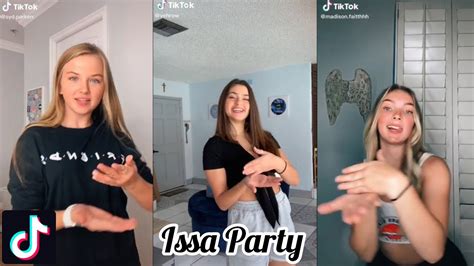 Issa Party Challenge Tiktok Dance Compilation Youtube