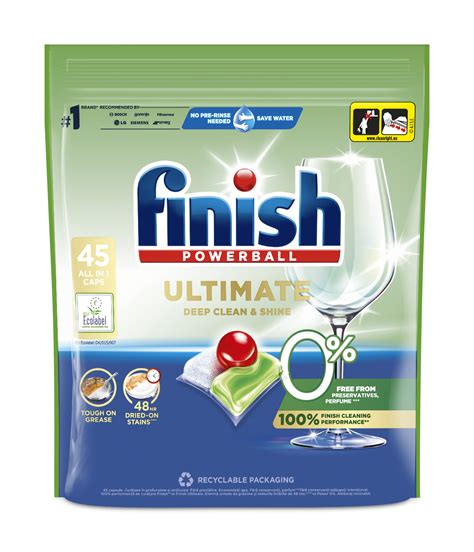 Finish Ultimate 0 All in 1 kapsle do myčky nádobí Finish CZ