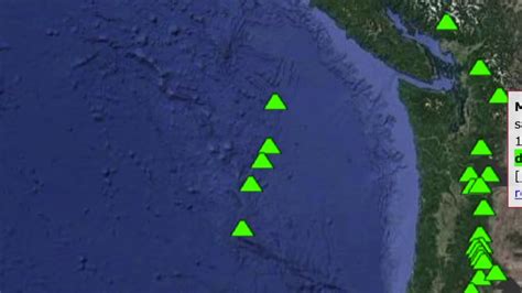 Alert 5 4 Earthquake Off The Coast Of Oregon Tsunami Warning Issued