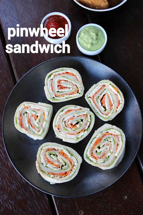 Pin Wheel Sandwich Recipe Pinwheel Sandwich Pinwheel Sandwiches