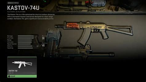 Best Kastov U Build In Modern Warfare Attachments Loadout And