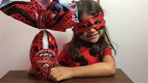 Ovo de páscoa LadyBug 2017 Miraculous As Aventuras de LadyBug e