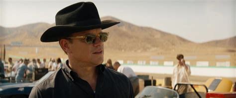 Entourage Of 7 Beacon Sunglasses Worn By Matt Damon As Carroll Shelby In Ford V Ferrari 2019