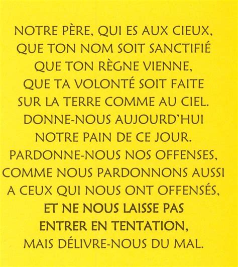 Nouvelle Pri Re Du Notre P Re Partir Du D Cembre Paroisse De