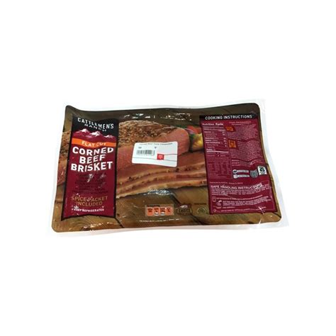 Cattlemens Ranch Flat Cut Corned Beef Brisket 1 Lb From Aldi Instacart