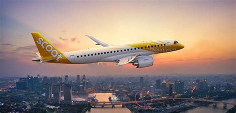 Scoot Alquila A Azorra Nueve Aviones Embraer E190 E2 Actualidad