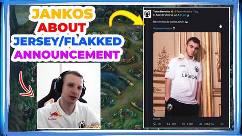 Jankos About New Jersey And Heretics FLAKKED Announce YouTube