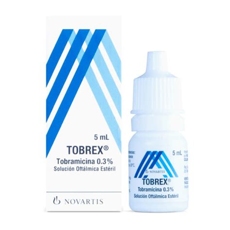 Tobrex Tobramicina Oft Lmico En Gotas Ml Farmacias Julios Panam