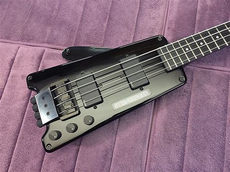 Rare Vintage USA Built Steinberger L2 Bass Guitar Restored Reverb