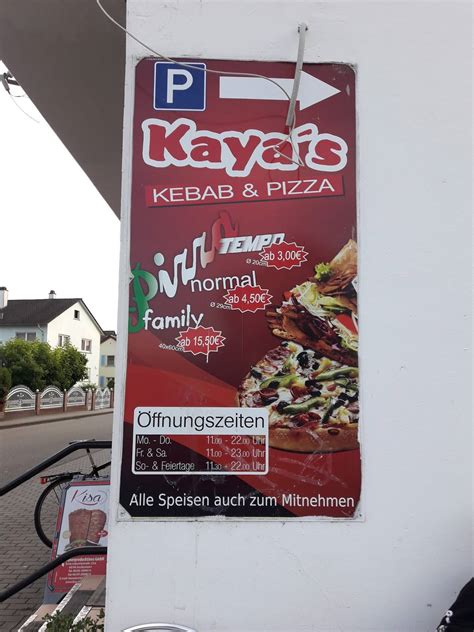 Menu At Kaya S Kebab Pizza Elchesheim Illingen