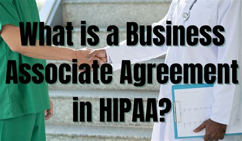 What Is A Business Associate Agreement In Hipaa Hipaa Secure Now