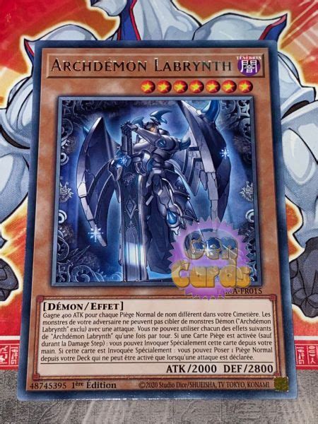 ARCHDEMON LABRYNTH TAMA FR015 Yu Gi Oh Cartes à l unité Pa