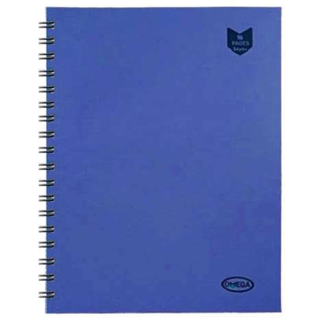 Cahier WIRO OMEGA 96 Pages 80g PP Avec Couverture Plastique