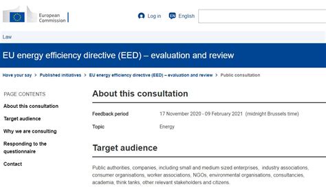 revision   energy efficiency directive eed
